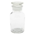 2Clayre & Eef Glass Bottle Ø 6*11 cm Transparent