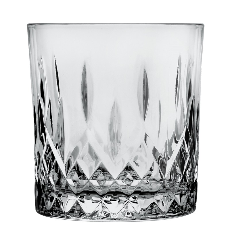 Clayre & Eef Water Glass 280 ml Grey Glass
