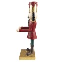 Clayre & Eef Figurine Casse-noisette 35 cm Rouge Polyrésine