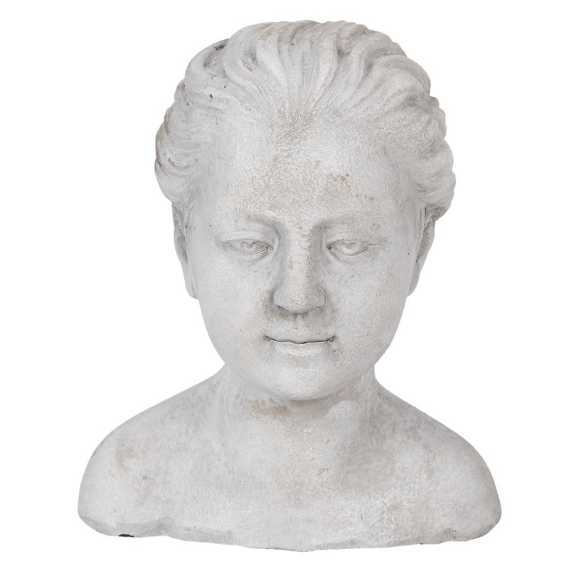 Clayre & Eef Busto  Busto  17x16x20 cm Grigio Pietra
