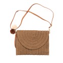 Juleeze Women's Handbag 27x20 cm Brown Polyester