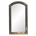Clayre & Eef Mirror 33x59 cm Black Wood Rectangle