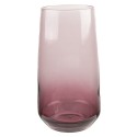 Clayre & Eef Waterglas  430 ml Paars Glas