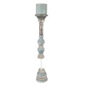 Clayre & Eef Candle holder 59 cm Green Wood Metal