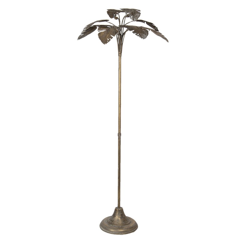 Clayre & Eef Floor Lamp 64x64x165 cm Gold colored Metal