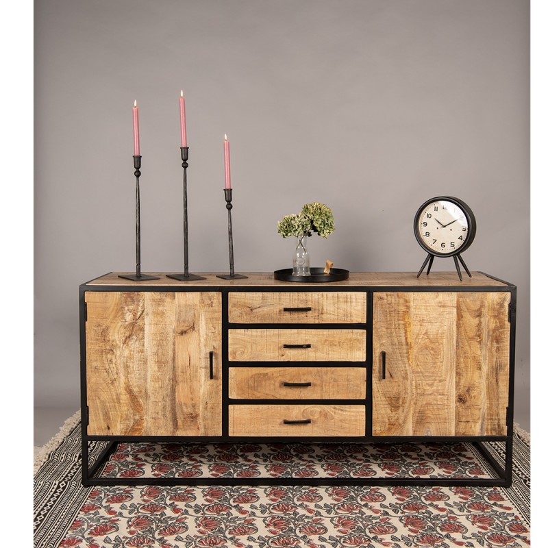 Clayre & Eef Dresser 160x45x75 cm Brown Wood