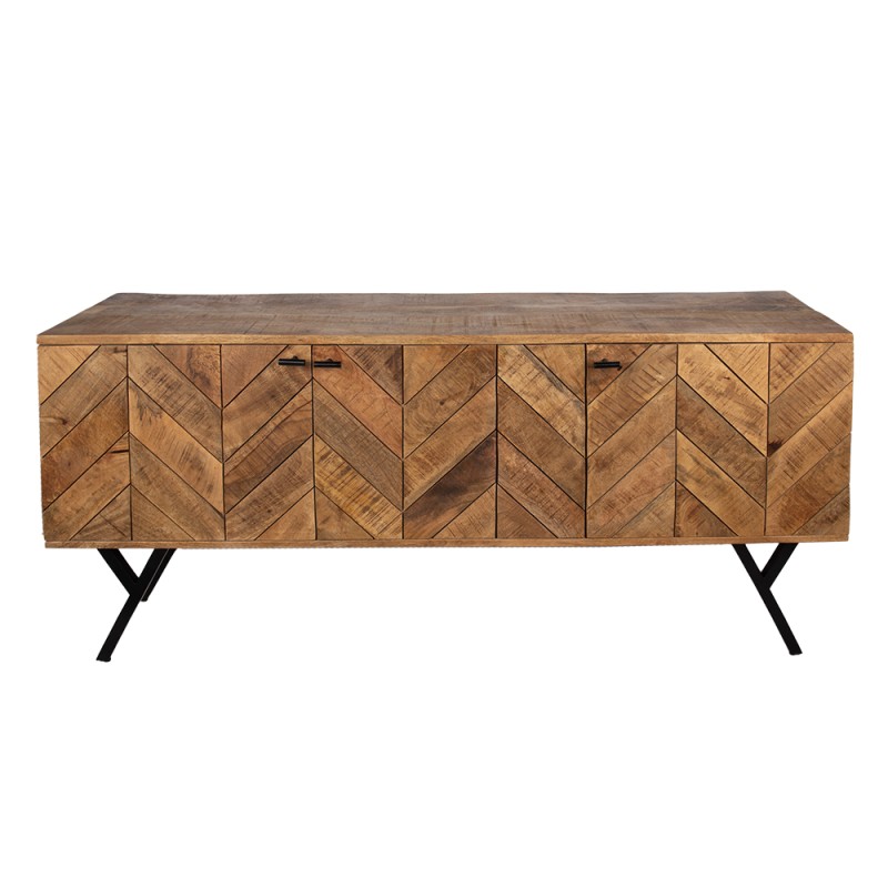 Clayre & Eef Dresser 160x40x76 cm Brown Wood Metal