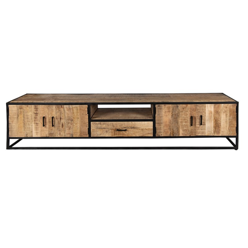 Clayre & Eef TV Cabinet 240x45x50 cm Brown Wood
