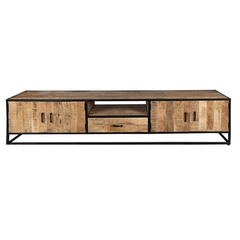 Clayre & Eef TV Kast 240x45x50 cm Bruin Hout