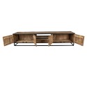 Clayre & Eef TV Cabinet 240x45x50 cm Brown Wood