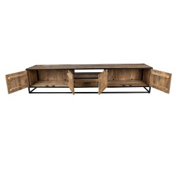 Clayre & Eef TV Kast 240x45x50 cm Bruin Hout