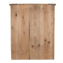 Clayre & Eef Wall Rack 47x12x60 cm Brown Wood Rectangle
