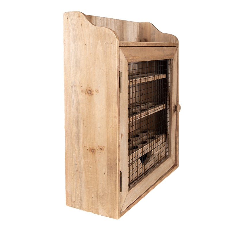 Clayre & Eef Egg Cabinet 35x14x44 cm Brown Wood Rectangle