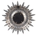 Clayre & Eef Mirror 40x41 cm Copper colored Iron Glass Round