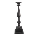 Clayre & Eef Candelabro 15x15x50 cm Grigio Ferro