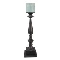 Clayre & Eef Candle holder 15x15x50 cm Grey Iron