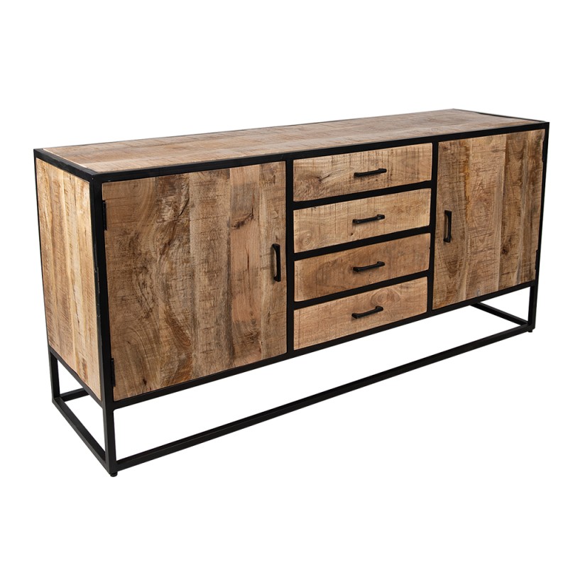 Clayre & Eef Dresser 200x45x75 cm Brown Wood