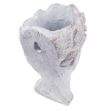 Clayre & Eef Planter Head 17x21 cm Grey Stone