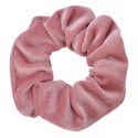 Melady Élastique à cheveux scrunchie Rose Synthétique Rond