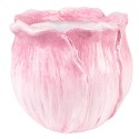 Clayre & Eef Fioriera per interni 12x12x10 cm Rosa Ceramica
