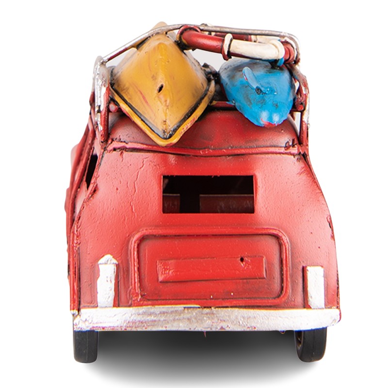 Clayre & Eef Decorative  Miniature Car 11x5x7 cm Red Iron