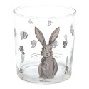 Clayre & Eef Wasserglas 250 ml Glas Kaninchen