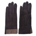 Juleeze Handschoenen Winter  8x24 cm Bruin Polyester