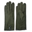 Juleeze Handschoenen Winter  8x24 cm Groen 100% Polyester