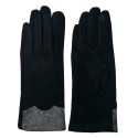 Juleeze Gants d'hiver 8x24 cm Noir 100% Polyester