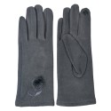 Juleeze Winterhandschuhe 8x24 cm Grau Polyester