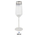 Clayre & Eef Champagneglas  320 ml Glas