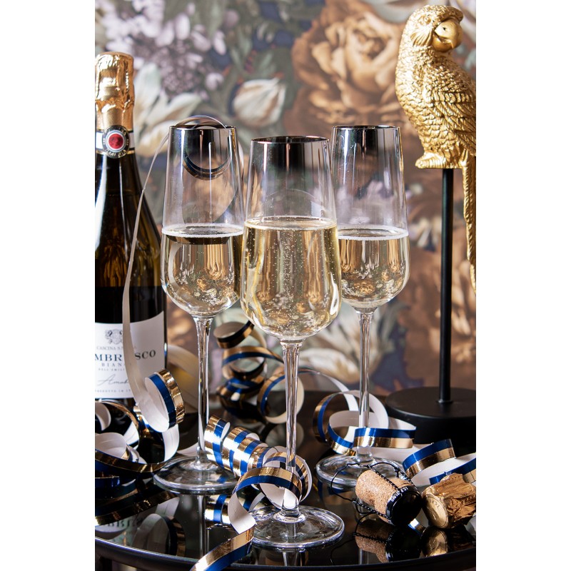 Clayre & Eef Champagnerglas 320 ml Glas