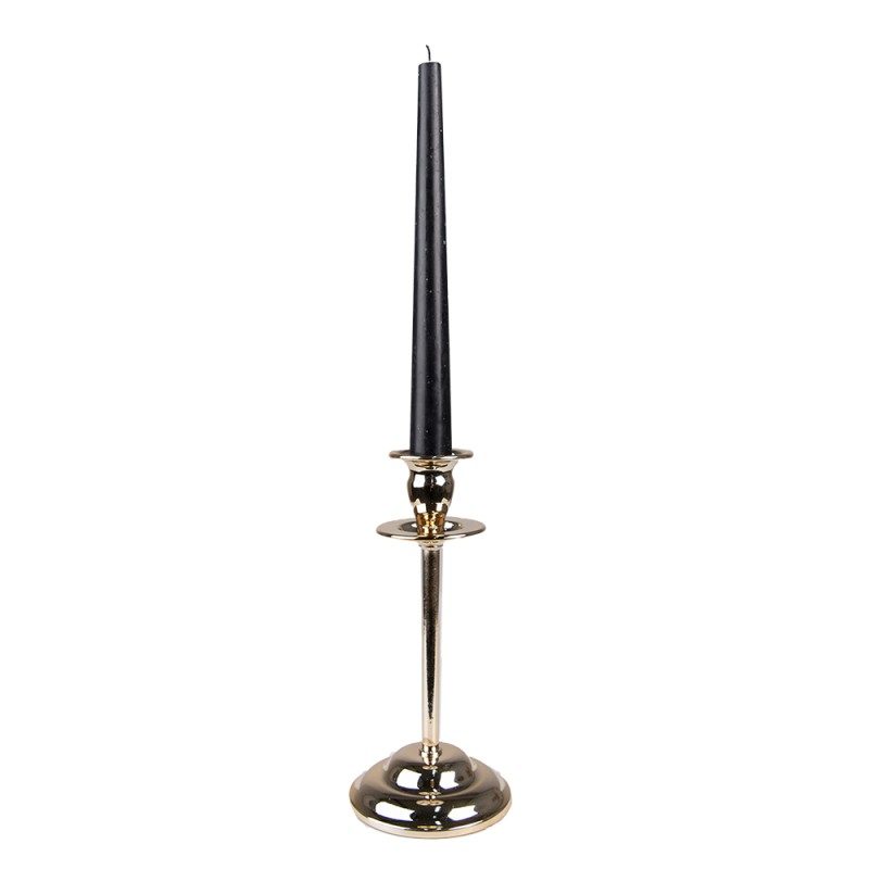 Clayre & Eef Candelabro 20 cm Color oro Ferro Rotondo