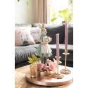 Clayre & Eef Candelabro 20 cm Color oro Ferro Rotondo