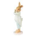 Clayre & Eef Figurine Rabbit 16 cm Green Brown Polyresin