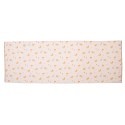 Clayre & Eef Table Runner 50x140 cm Beige Cotton Croissant and Coffee
