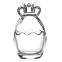 Clayre & Eef Glass Jar Ø 7x11 cm Transparent Glass Round