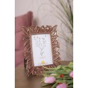 Clayre & Eef Photo Frame 10x15 cm Gold colored Plastic