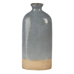 Clayre & Eef Vase 11x7x25 cm Grey Ceramic