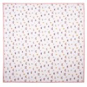 Clayre & Eef Tablecloth 150x250 cm Beige Pink Cotton Rectangle Butterflies