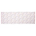 Clayre & Eef Table Runner 50x140 cm Beige Pink Cotton Butterflies