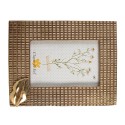 Clayre & Eef Photo Frame 10x15 cm Gold colored Plastic Glass