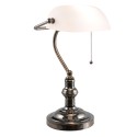 2LumiLamp Lampe de bureau Lampe de banquier 27x23x42 cm  Blanc