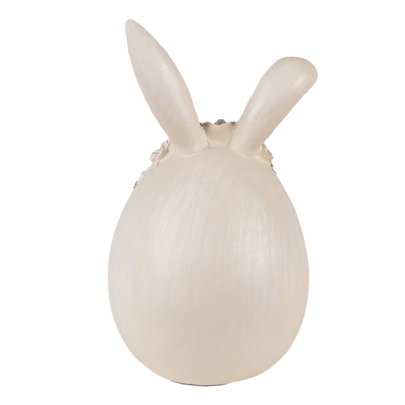 Clayre & Eef Figurine Rabbit 13 cm Beige Polyresin