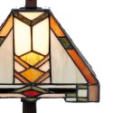 2LumiLamp Lampada da tavolo Tiffany 22x22x38 cm  Beige Giallo