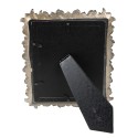 Clayre & Eef Photo Frame 13x18 cm Silver colored Plastic Glass