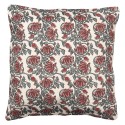 Clayre & Eef Cushion Cover 50x50 cm Red Cotton Square