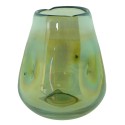 Clayre & Eef Vase Ø 10x12 cm Green Glass