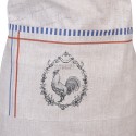 Clayre & Eef Kitchen Apron 70x85 cm Beige Cotton Rooster