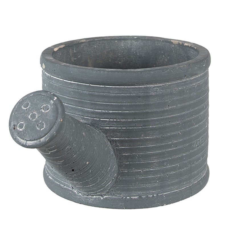 Clayre & Eef Planter Watering Can 27x15x11 cm Grey Stone